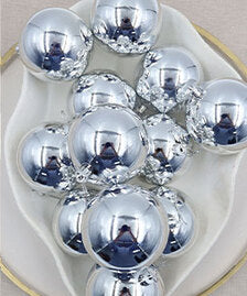 Silver Christmas Baubles