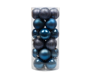 Midnight Blue Christmas Baubles