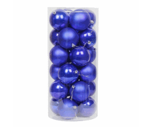 Royal Blue Christmas Baubles