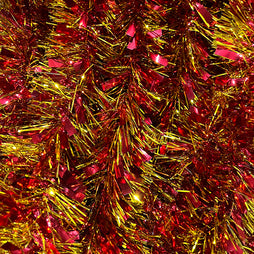 Red Gold Tinsel
