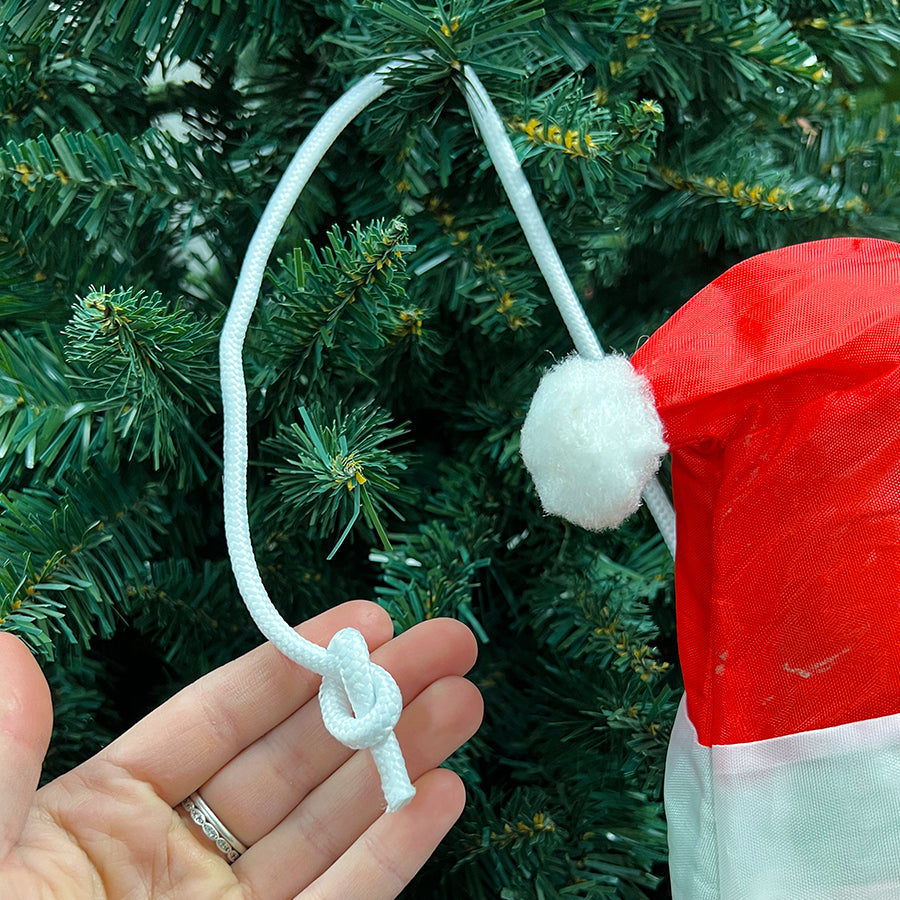 90cm Santa Claus With Candy Cane