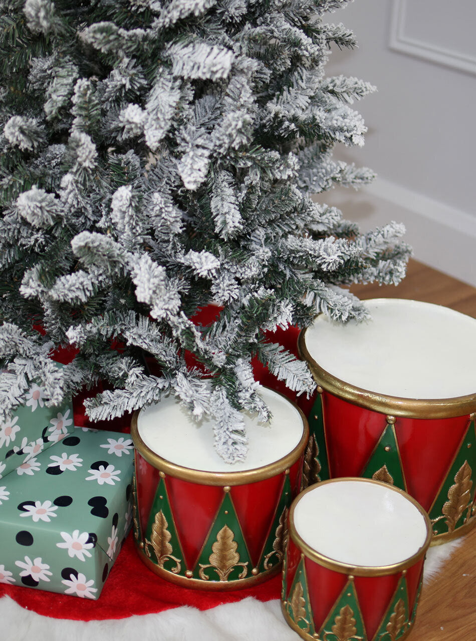 Snowy Flocked Deluxe 4ft / 120cm Christmas Tree