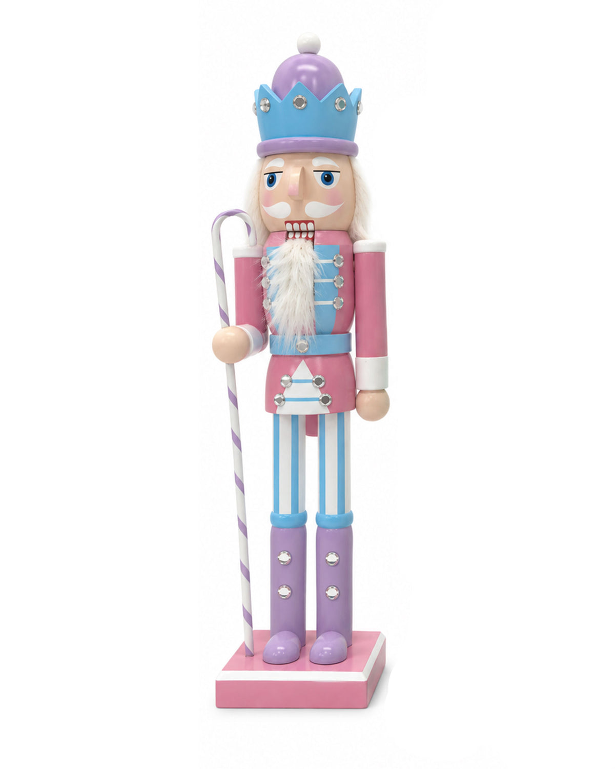 Blue Soldiers Set of 4 Nutcrackers 38cm - A