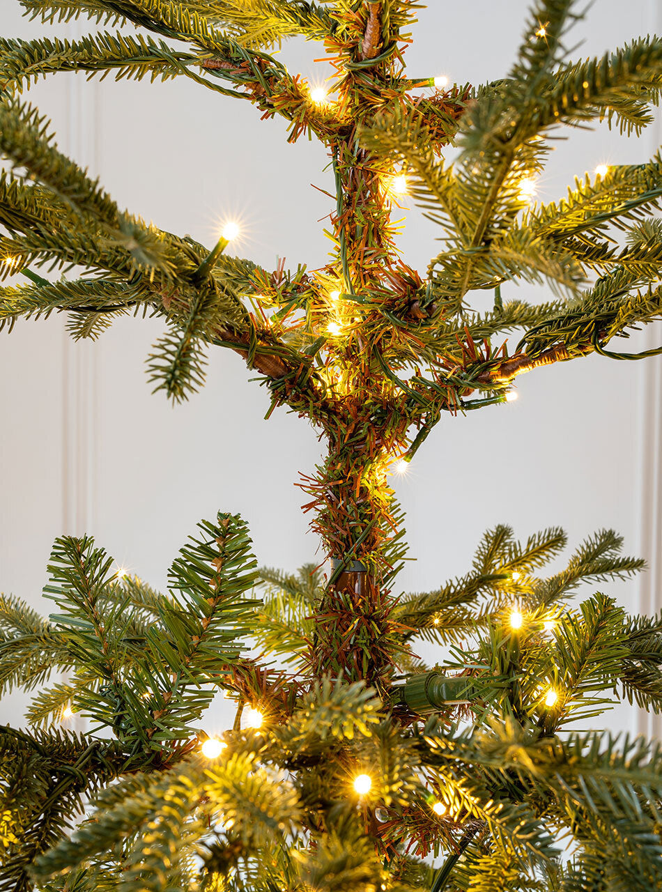 Scandinavian Fir Pre-Lit Christmas Tree