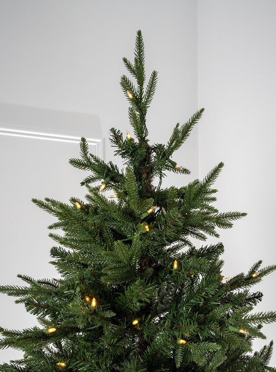 Canadian Pine Pre Lit Christmas Tree