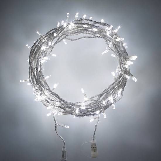 100 LED Christmas Tree White Fairy Lights