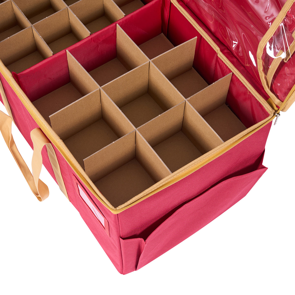 Premium Christmas Bauble Ornament Storage Bag 91 Cells