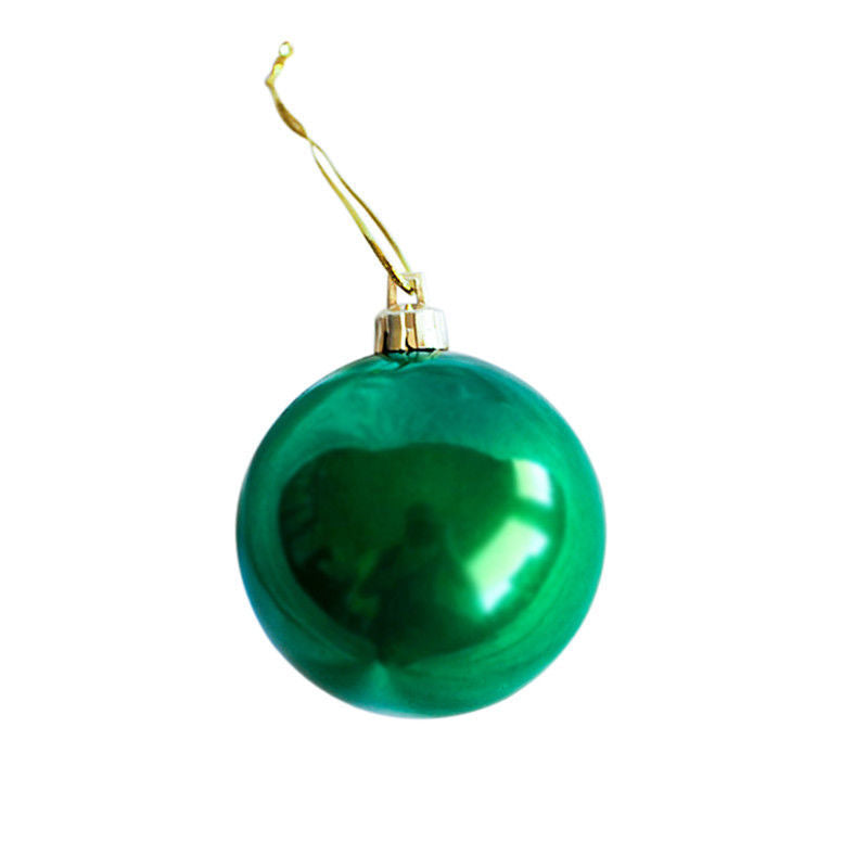 GREEN 70mm Christmas Baubles Gloss Pearl Matt 48 Pack
