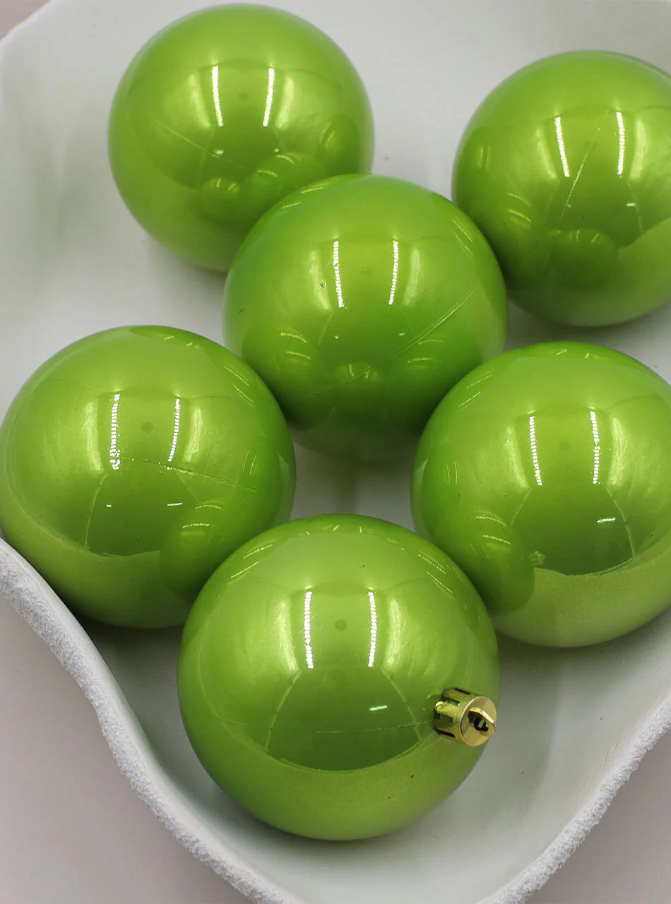 Lime Green Christmas Bauble Pearl 500mm