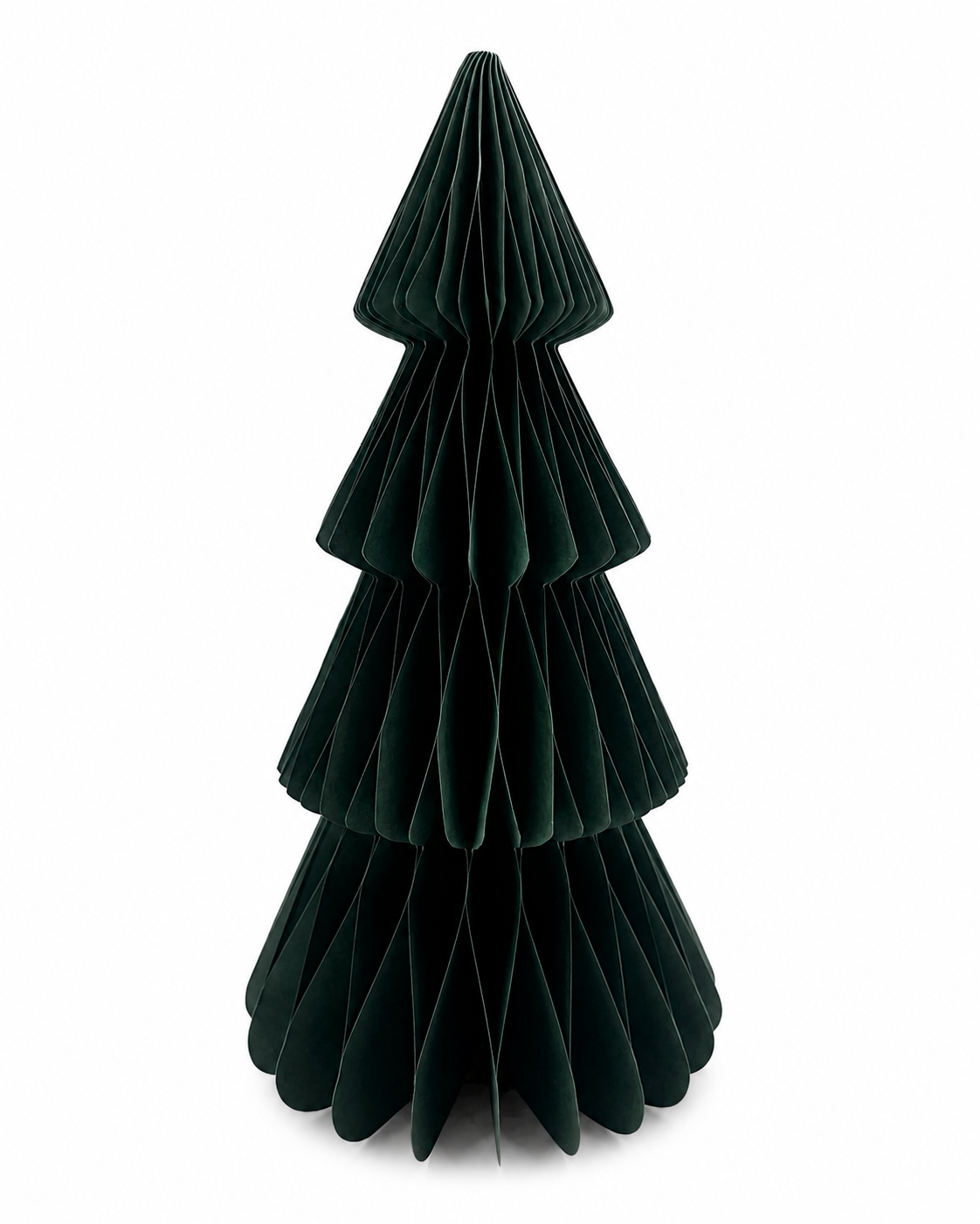 Forest Green Paper Christmas Tree