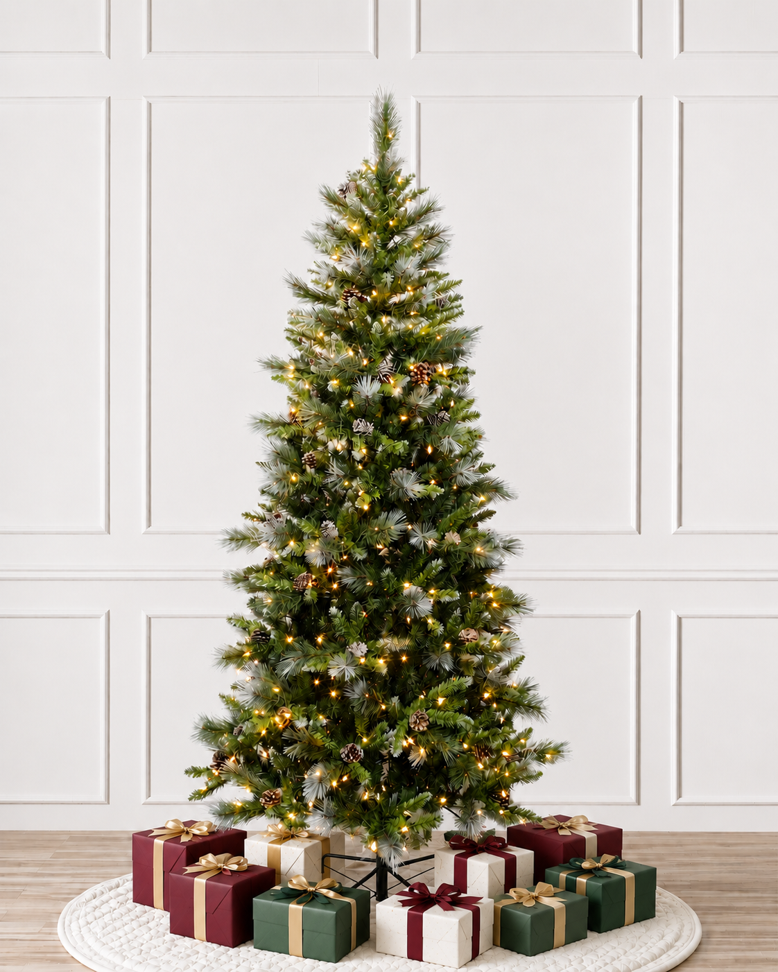 Waterford Pine 7ft / 210cm Pre-Lit Christmas Tree
