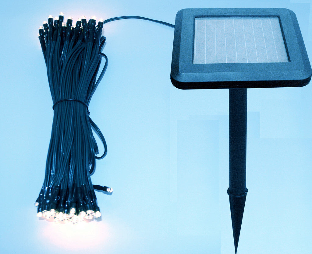 SOLAR MULTICOLOUR 10m 50 LED Christmas Fairy Lights