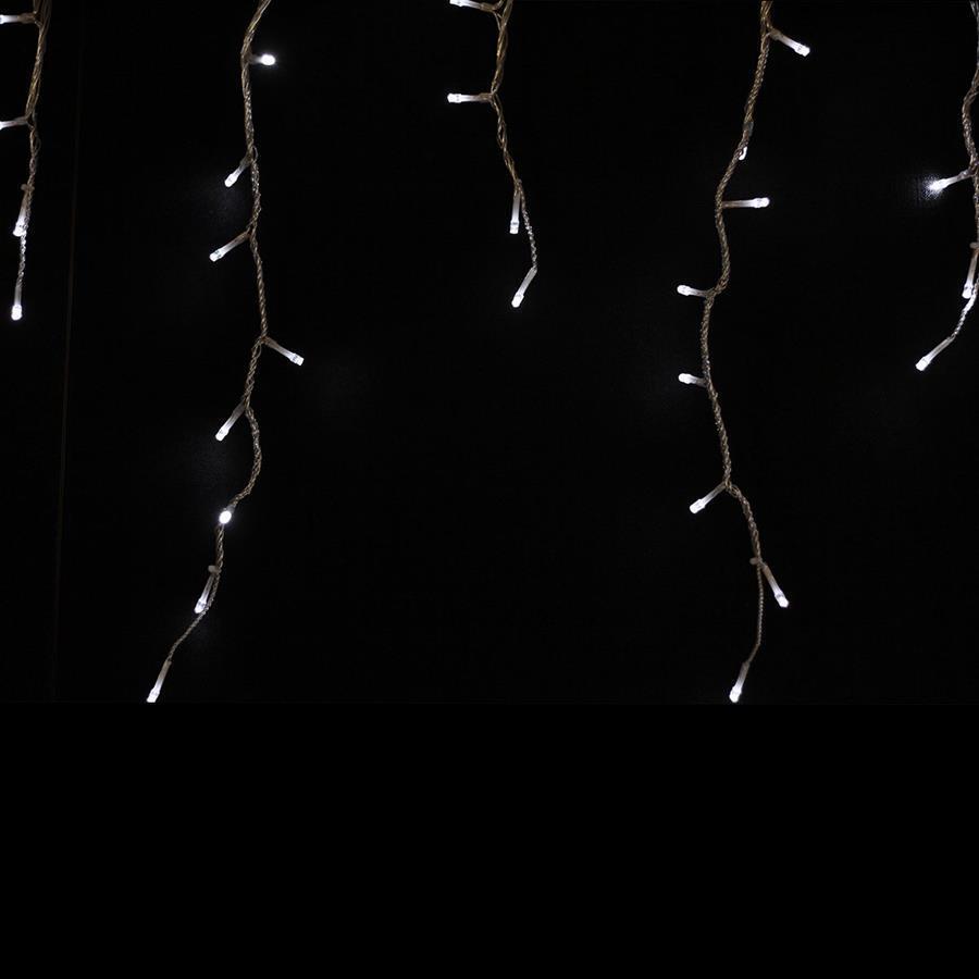 480 COOL WHITE Solar 14.25m Icicle Light