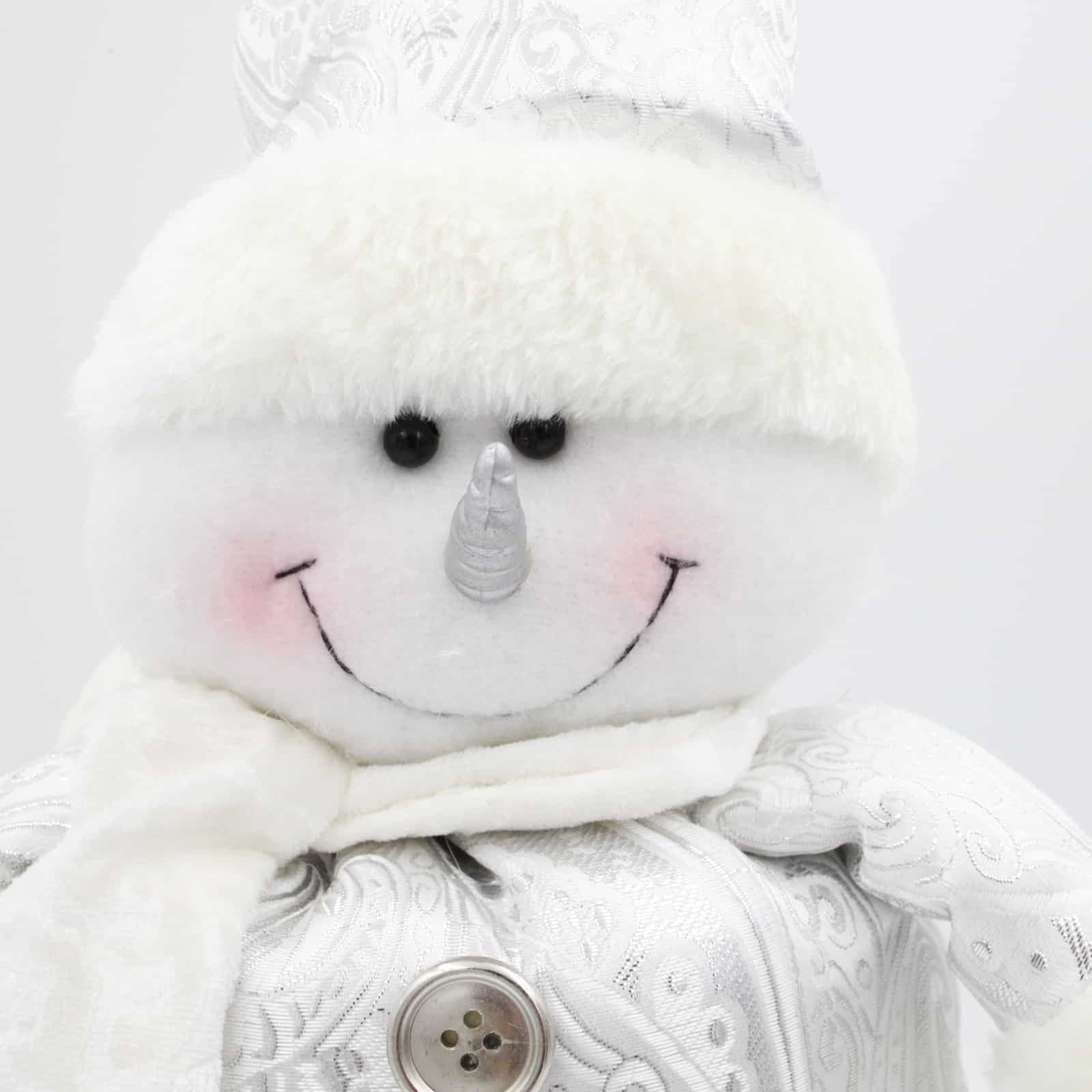 WHITE SNOWMAN with Telescopic Legs