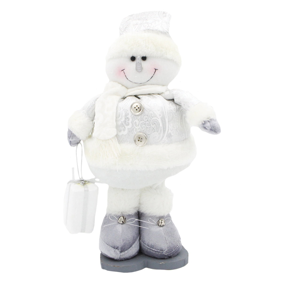 WHITE SNOWMAN with Telescopic Legs