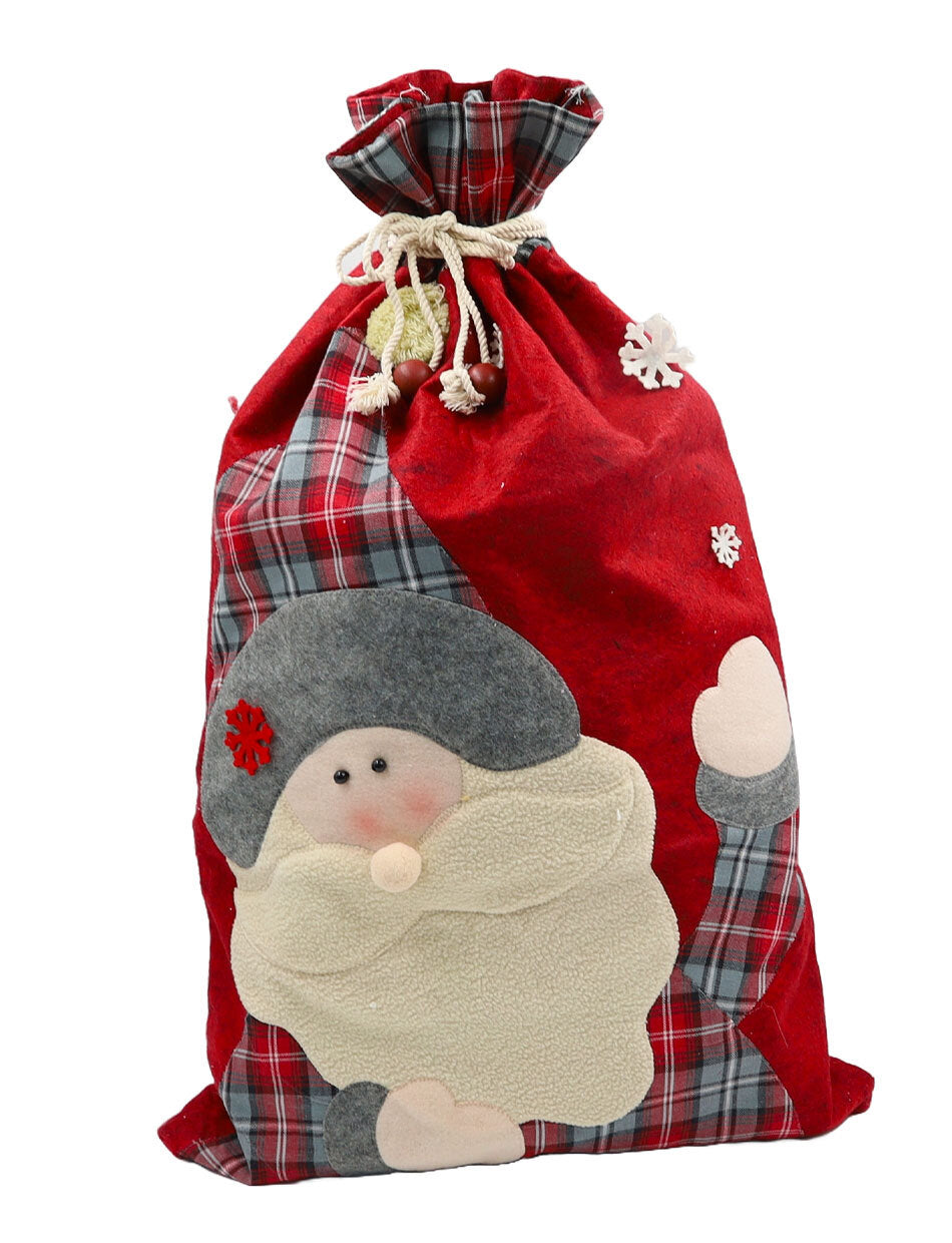 Tartan Santa Sack Large