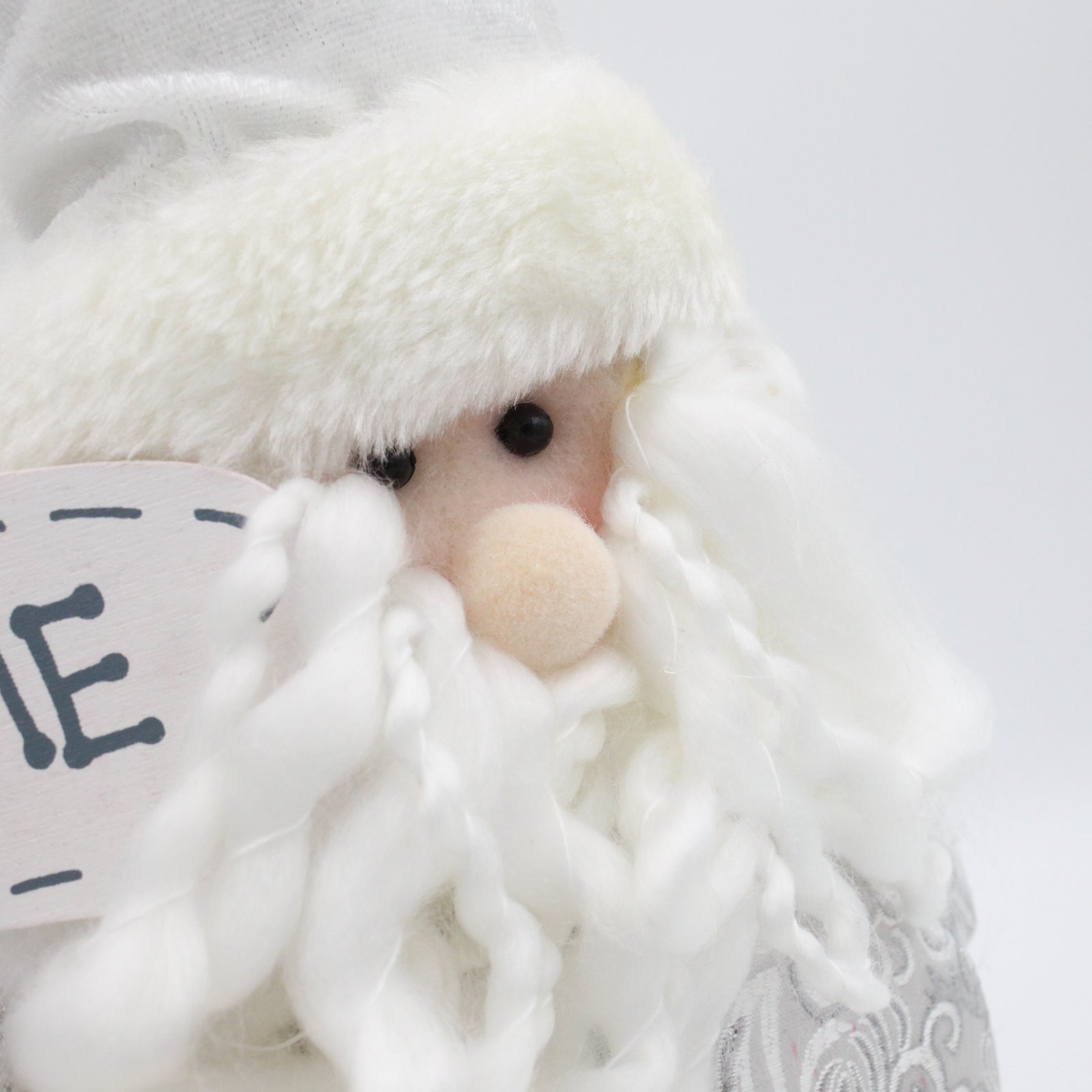 WHITE DANCING SANTA
