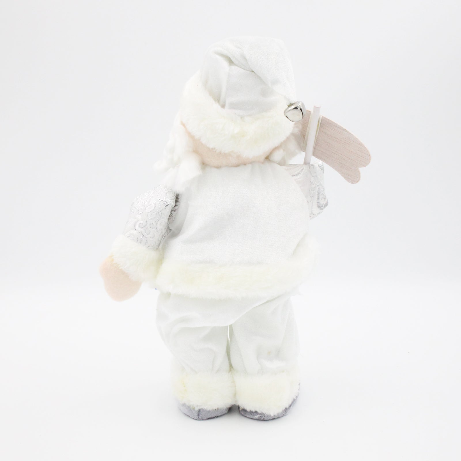 WHITE DANCING SANTA