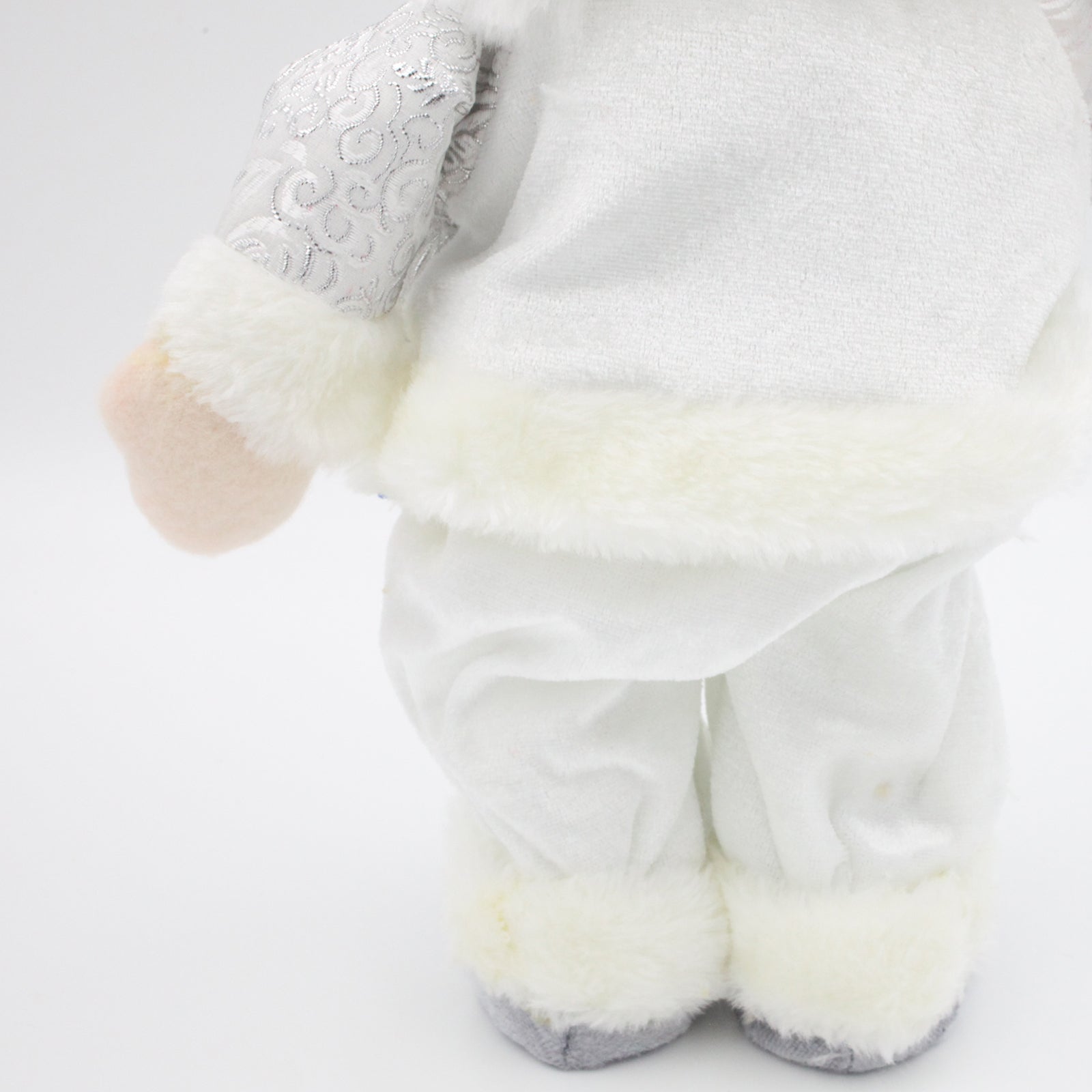 WHITE DANCING SANTA