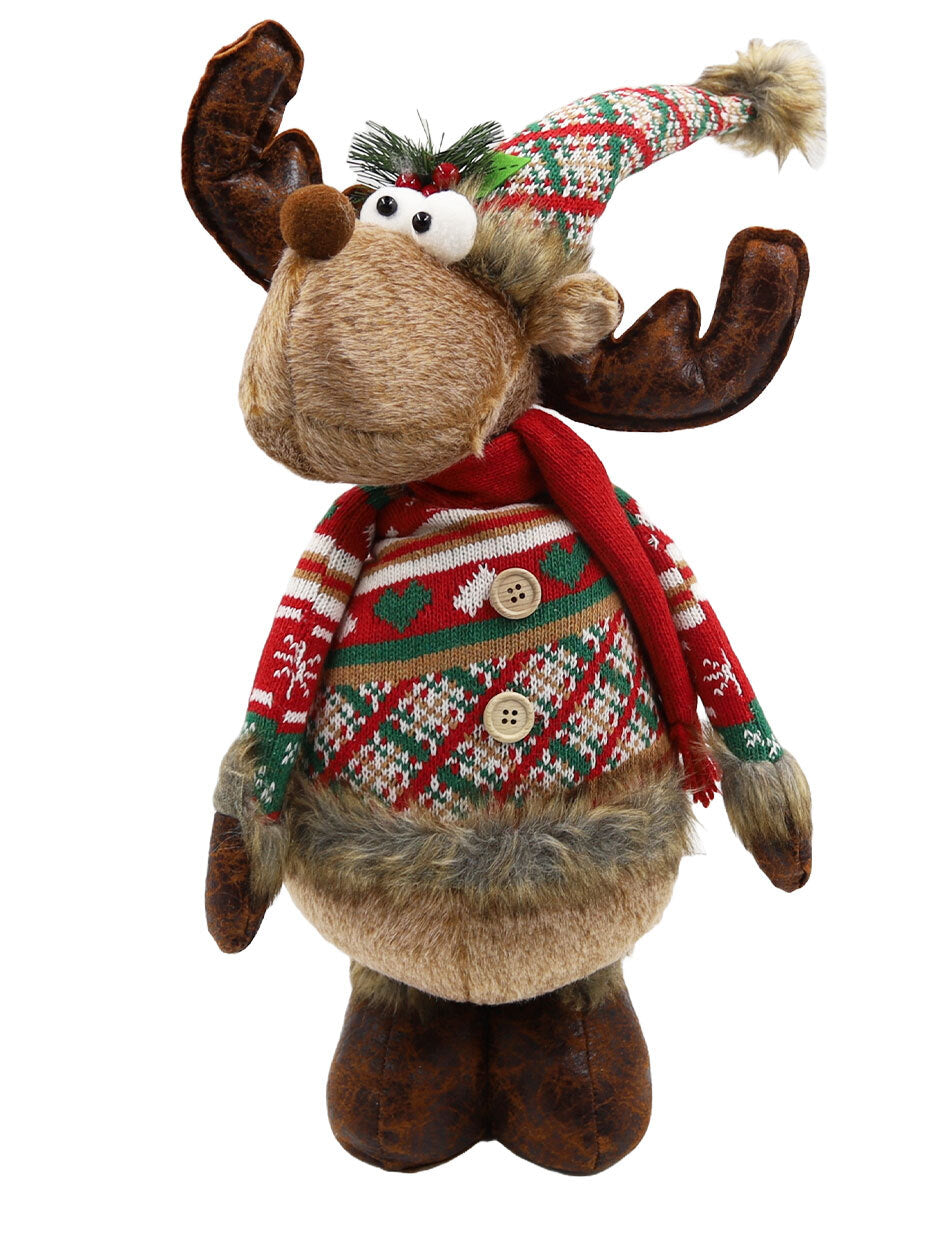 Christmas Deer With Christmas Sweater