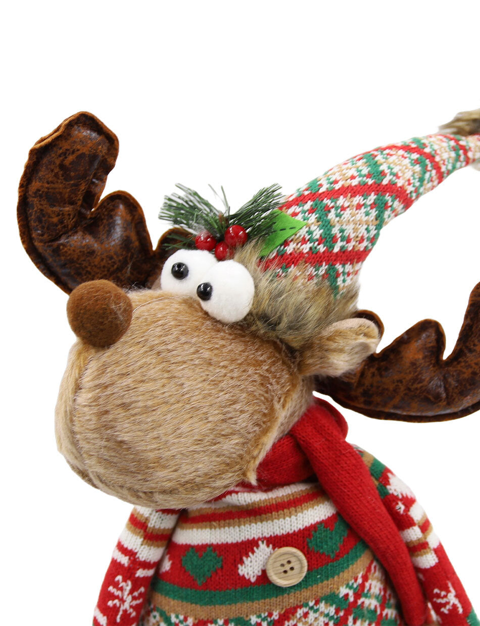 Christmas Deer With Christmas Sweater