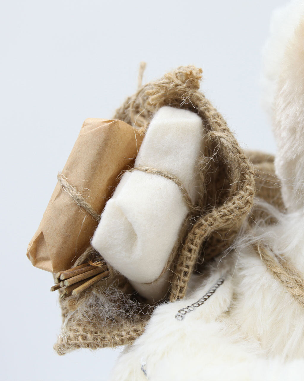 The White North Pole Santa 45cm