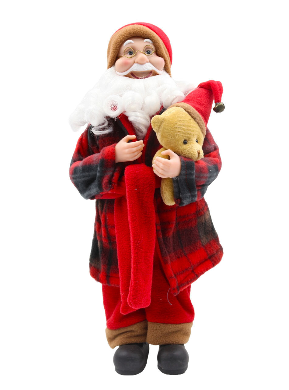 Bedtime Santa Christmas Ornament 45cm
