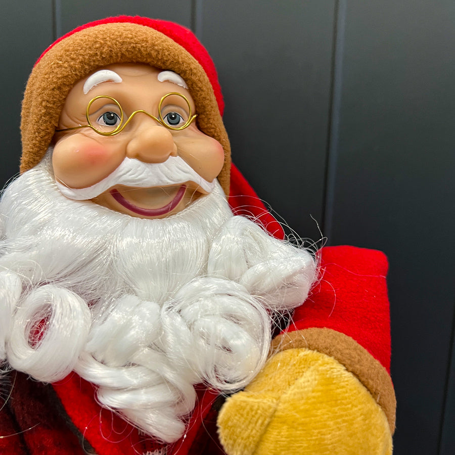 Bedtime Santa Christmas Ornament 45cm