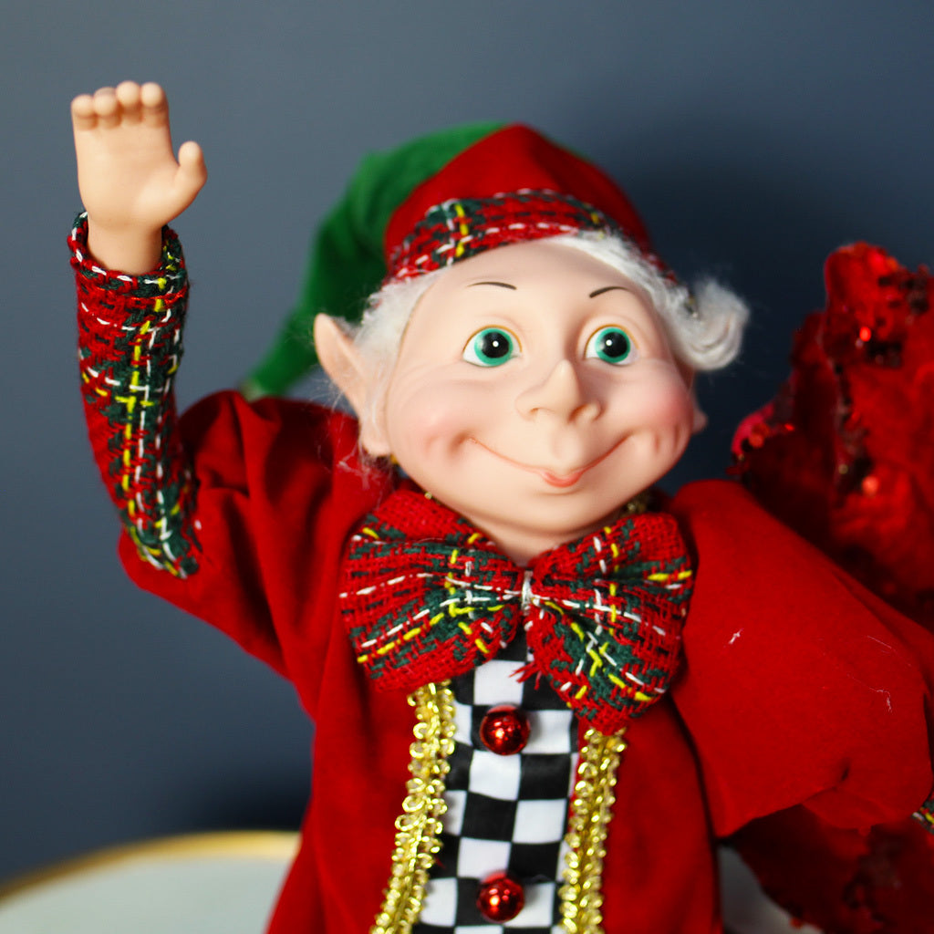 Lance the Christmas Elf Ornament 45cm
