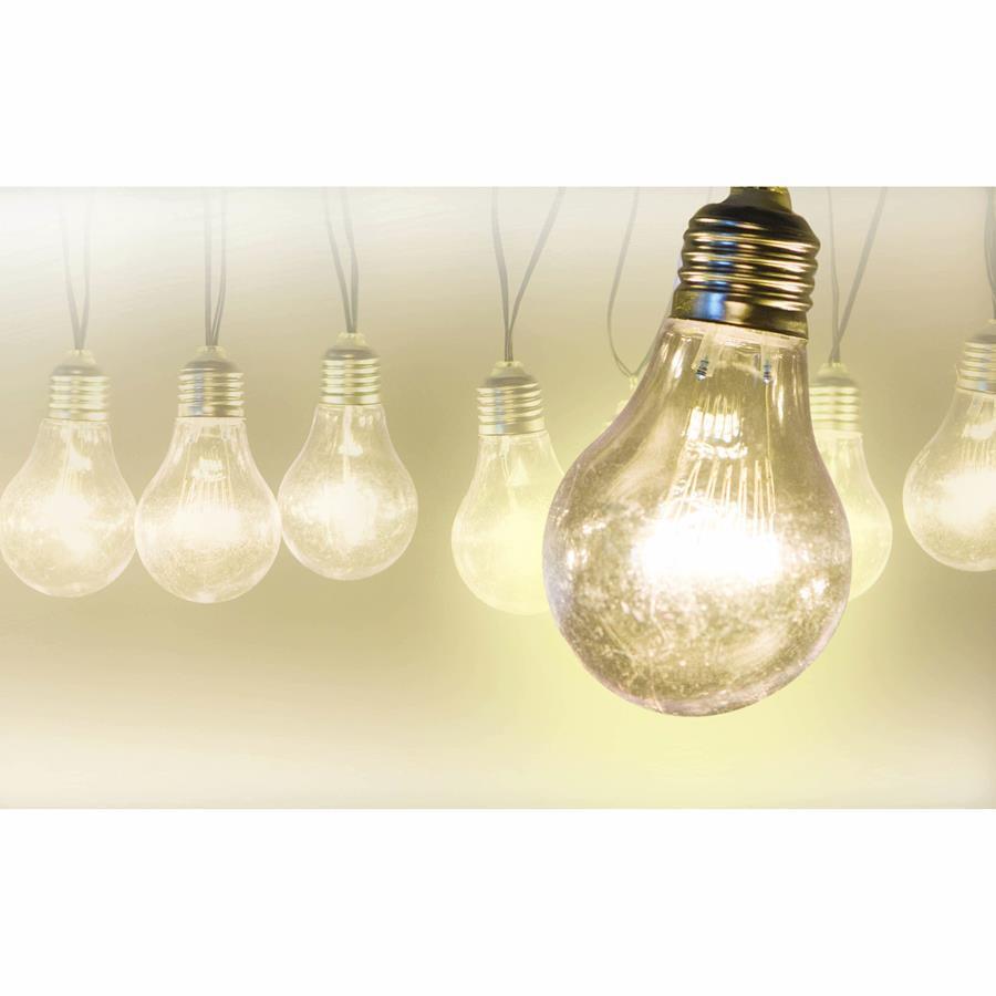 10 Globe WARM WHITE Led Festoon Light 5m