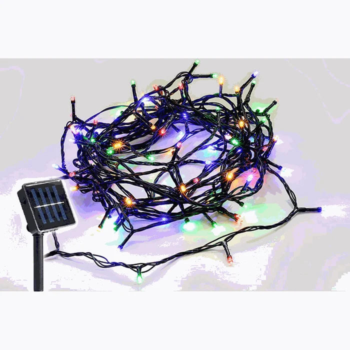 Fairy Lights 4.9m - Solar - Multicolour, 100 LED
