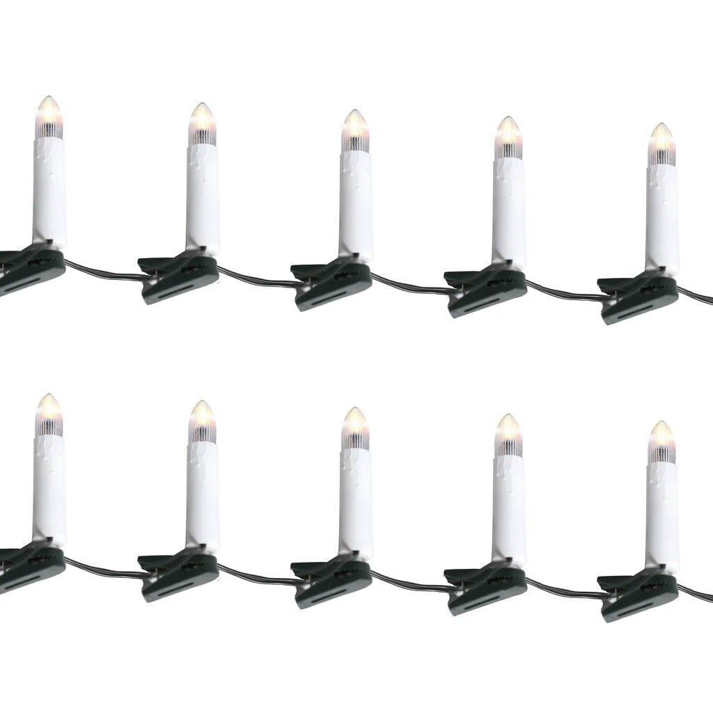 8 Set Led Candle Christmas Tree Fairy Lights Battery
