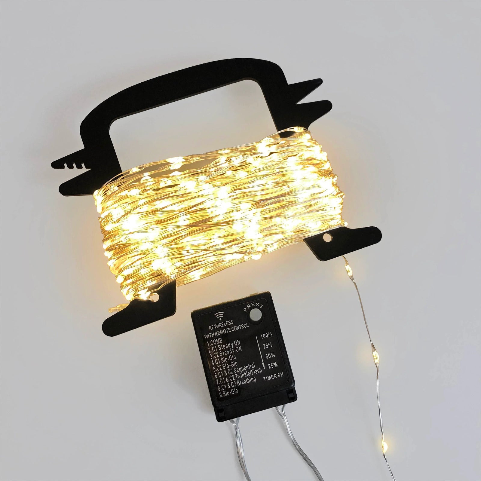 1000 Dual Colour Micro LED Fairy Light Warm White Cool White