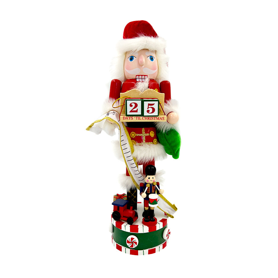 Santa and his list Nutcrackers 38cm