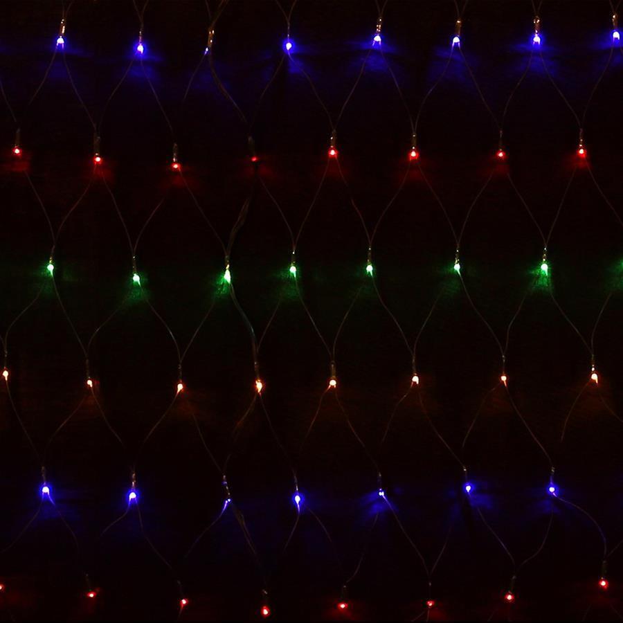 640 MULTICOLOUR Led Snowing Net Light Waterfall Effect