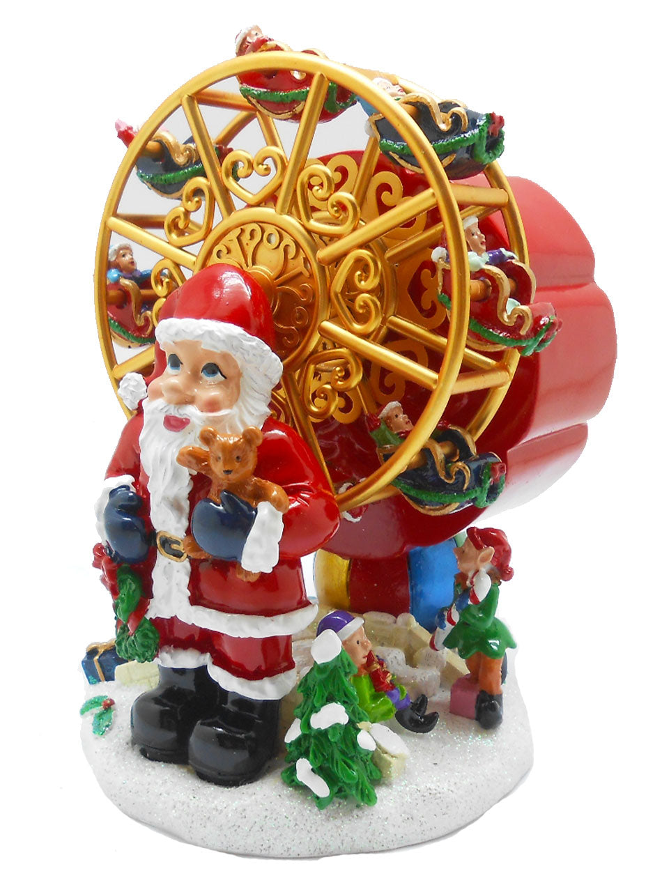 Christmas Musical Santa with Ferris Wheel