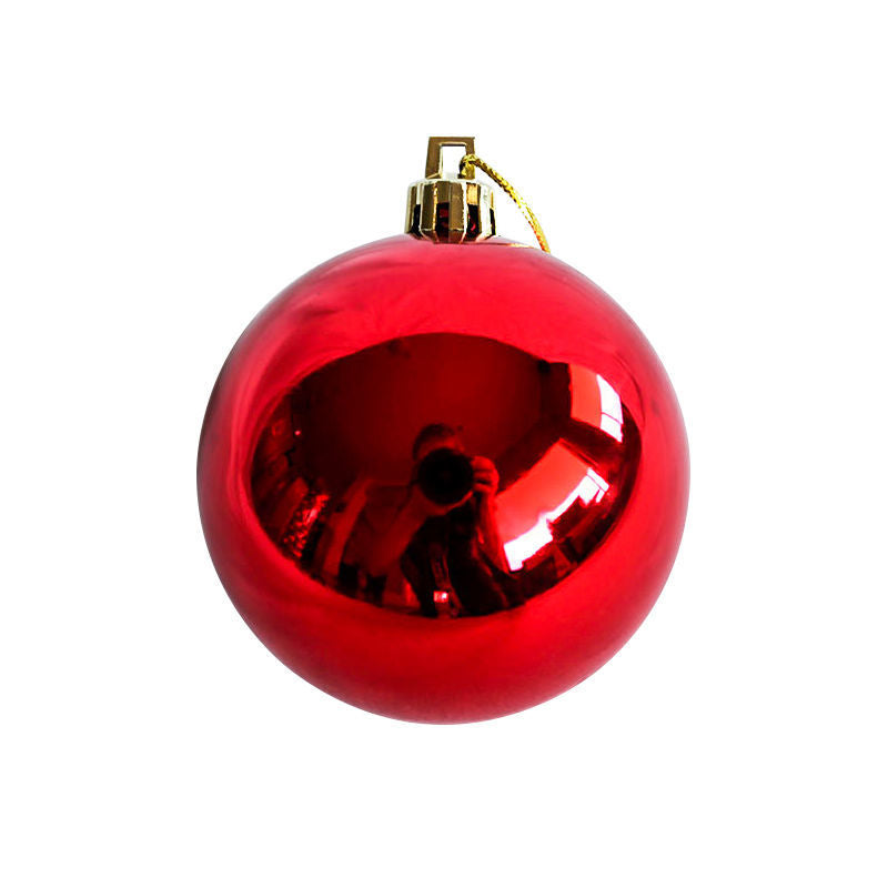 RED 60mm Christmas Baubles Gloss Pearl Matt 48 Pack