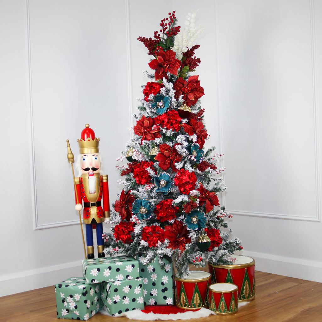 Winter Flocked 6ft/180cm Christmas Tree