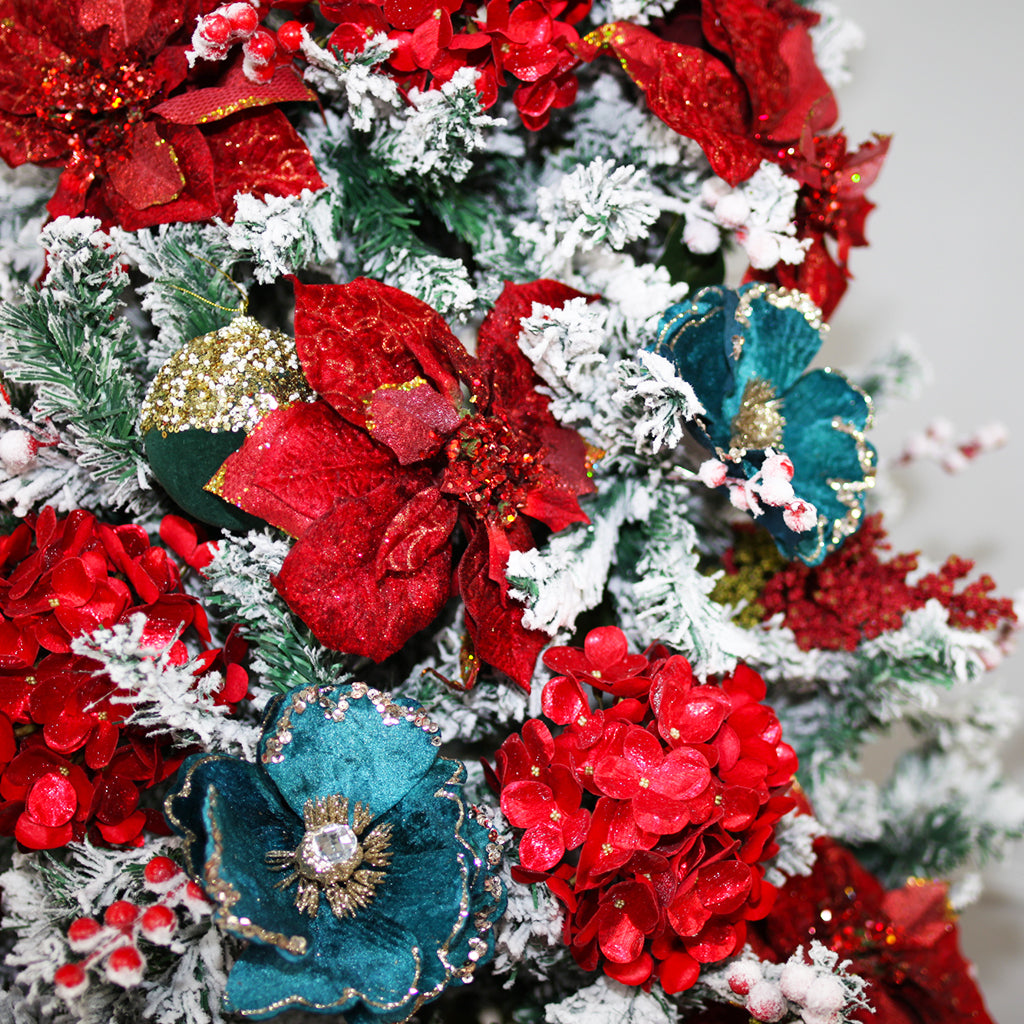 Winter Flocked 6ft/180cm Christmas Tree