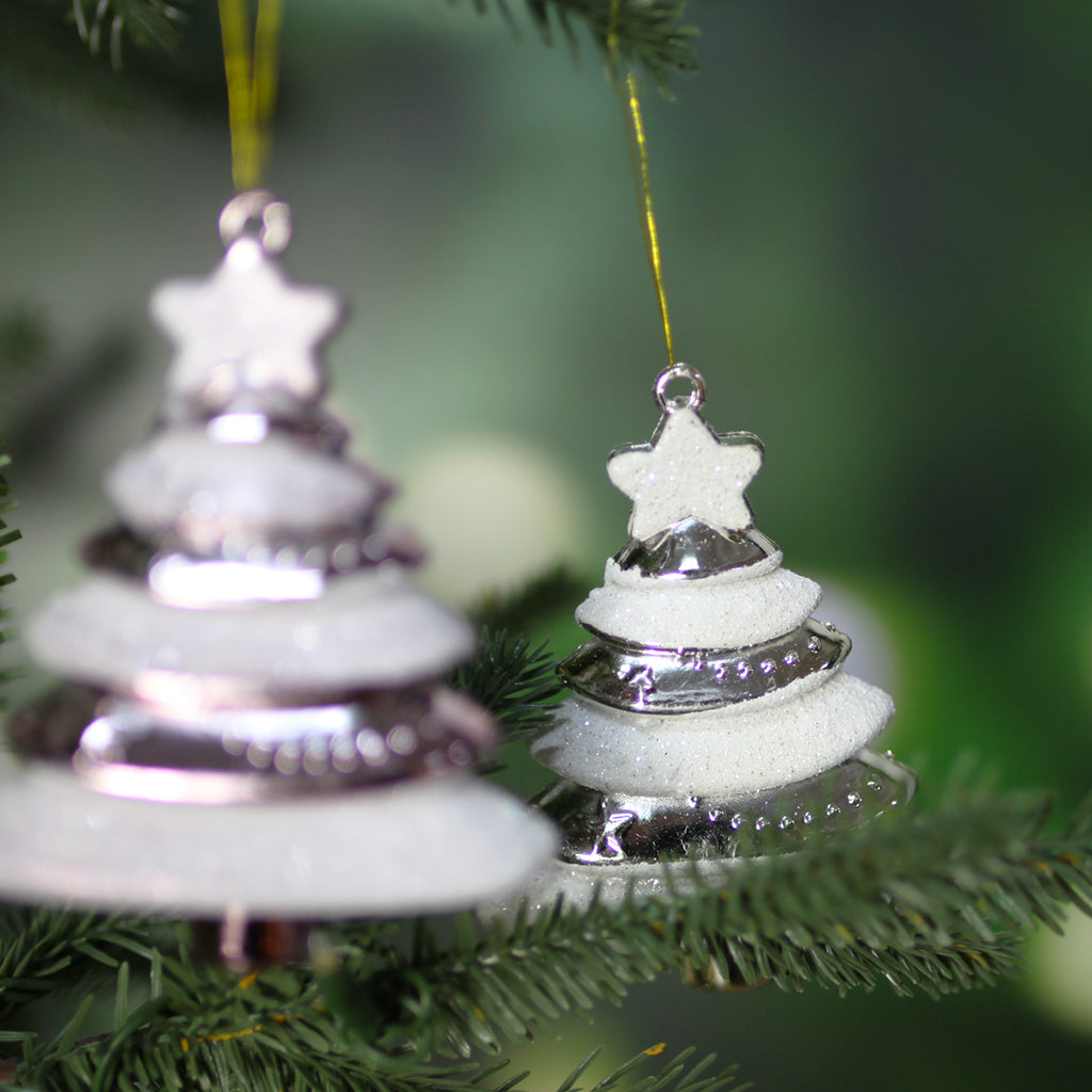 Christmas Tree Hanging Bauble 6 Pack