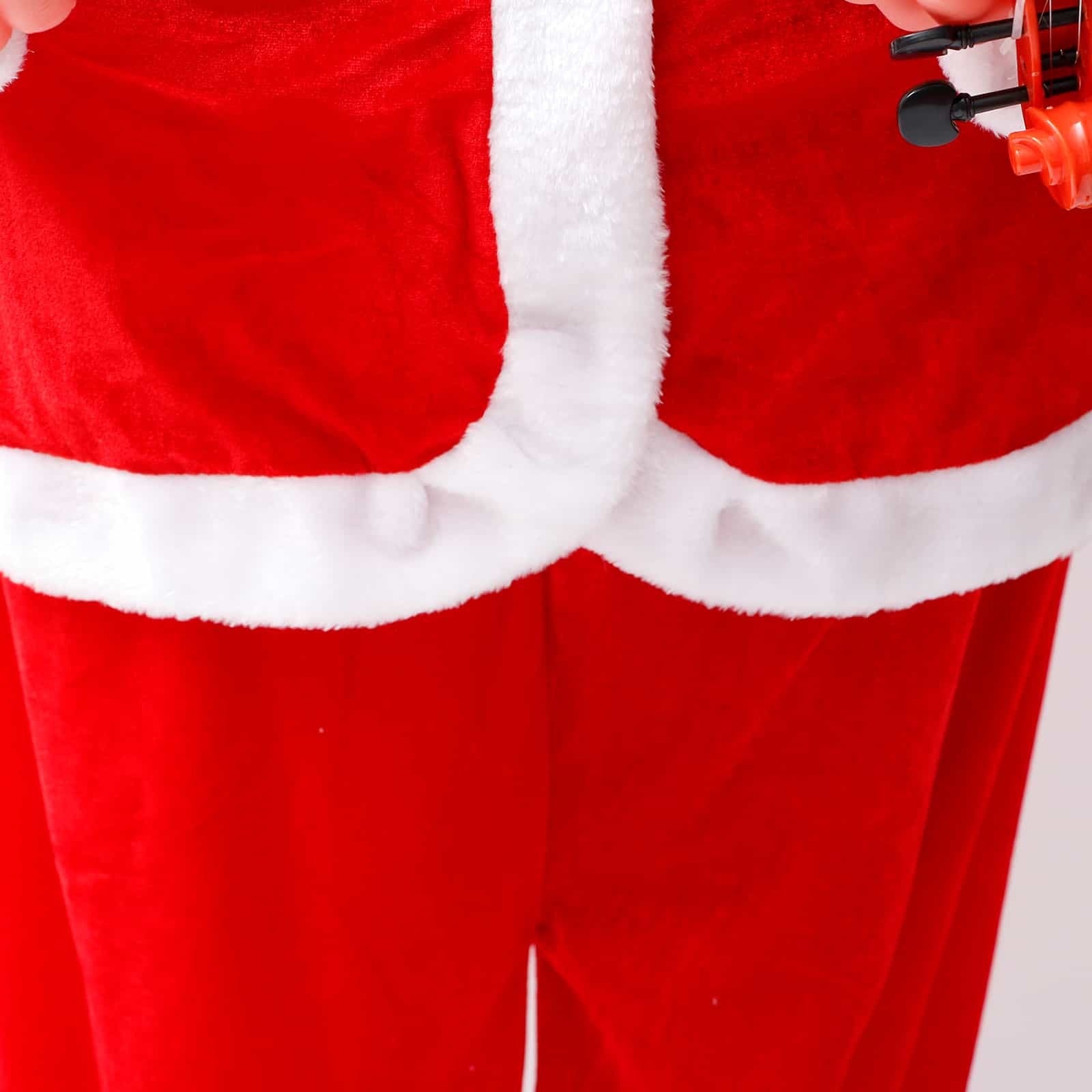 Singing Dancing Santa playing violin 6ft / 180cm