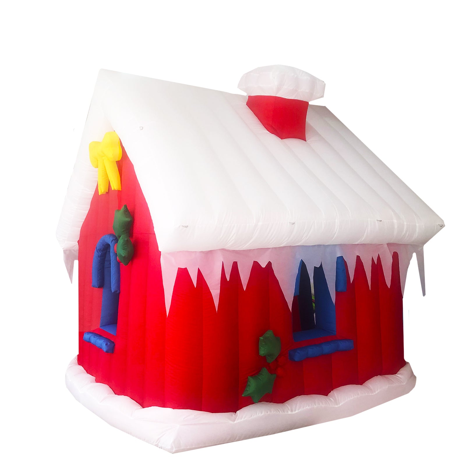 3m x 3m Santas House With Icicles Inflatable