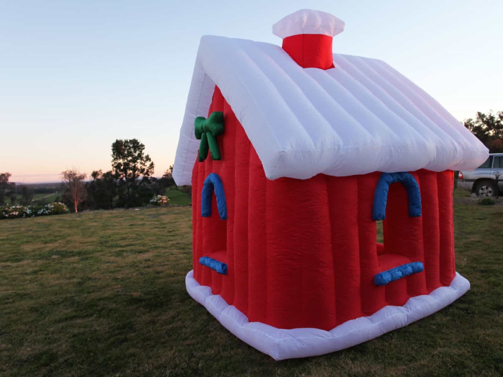 3m x 3m Santa's House Christmas Inflatable -
