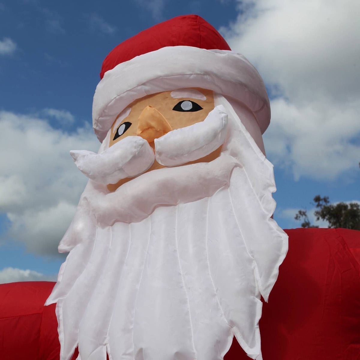 2.5m Giant Santa In Chair Inflatable 8.33ft