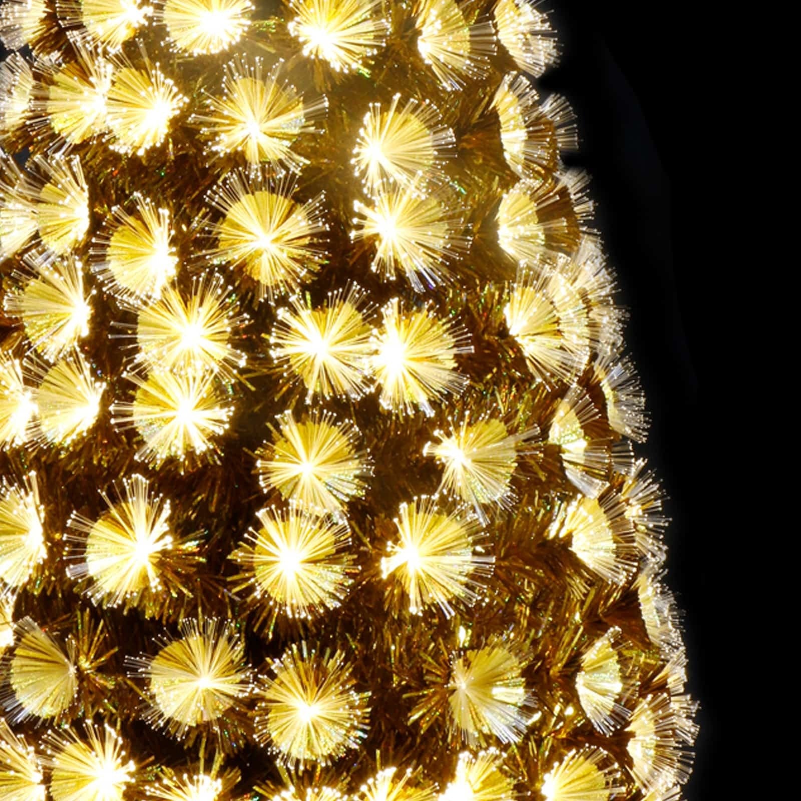 GOLD LEAF Led Fibre Optic 6ft / 180cm
