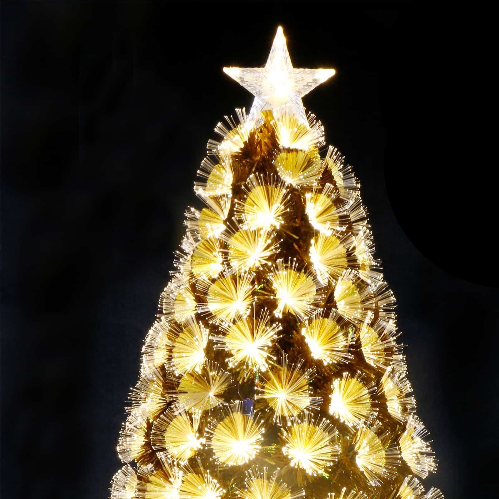 GOLD LEAF Led Fibre Optic 6ft / 180cm