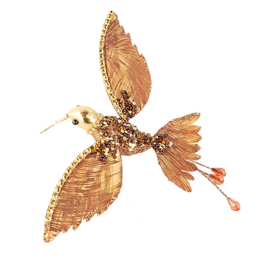 Hummingbird Clip Metalic Bronze 17.5CM