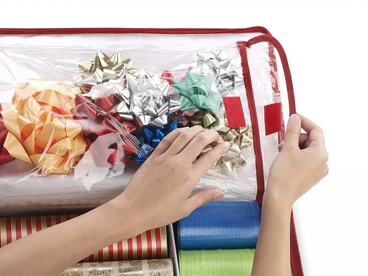 Christmas Wrapping Paper Organiser