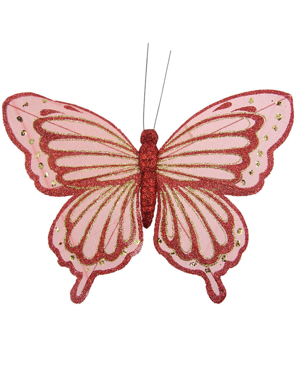 Butterfly Clip RED 200mm