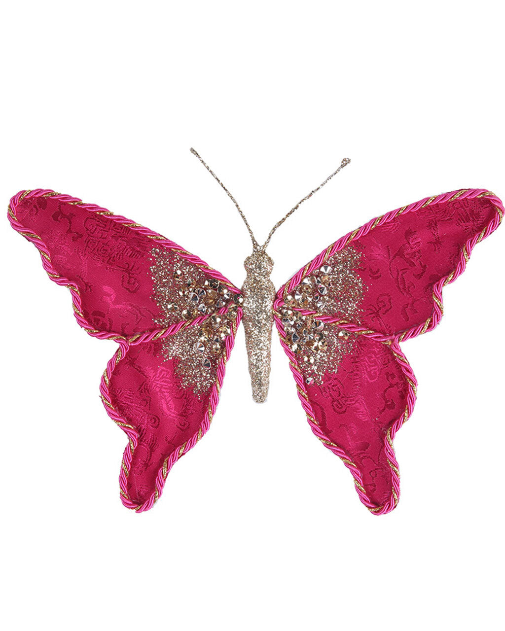 Butterfly Clip Magenta Pink 21cm